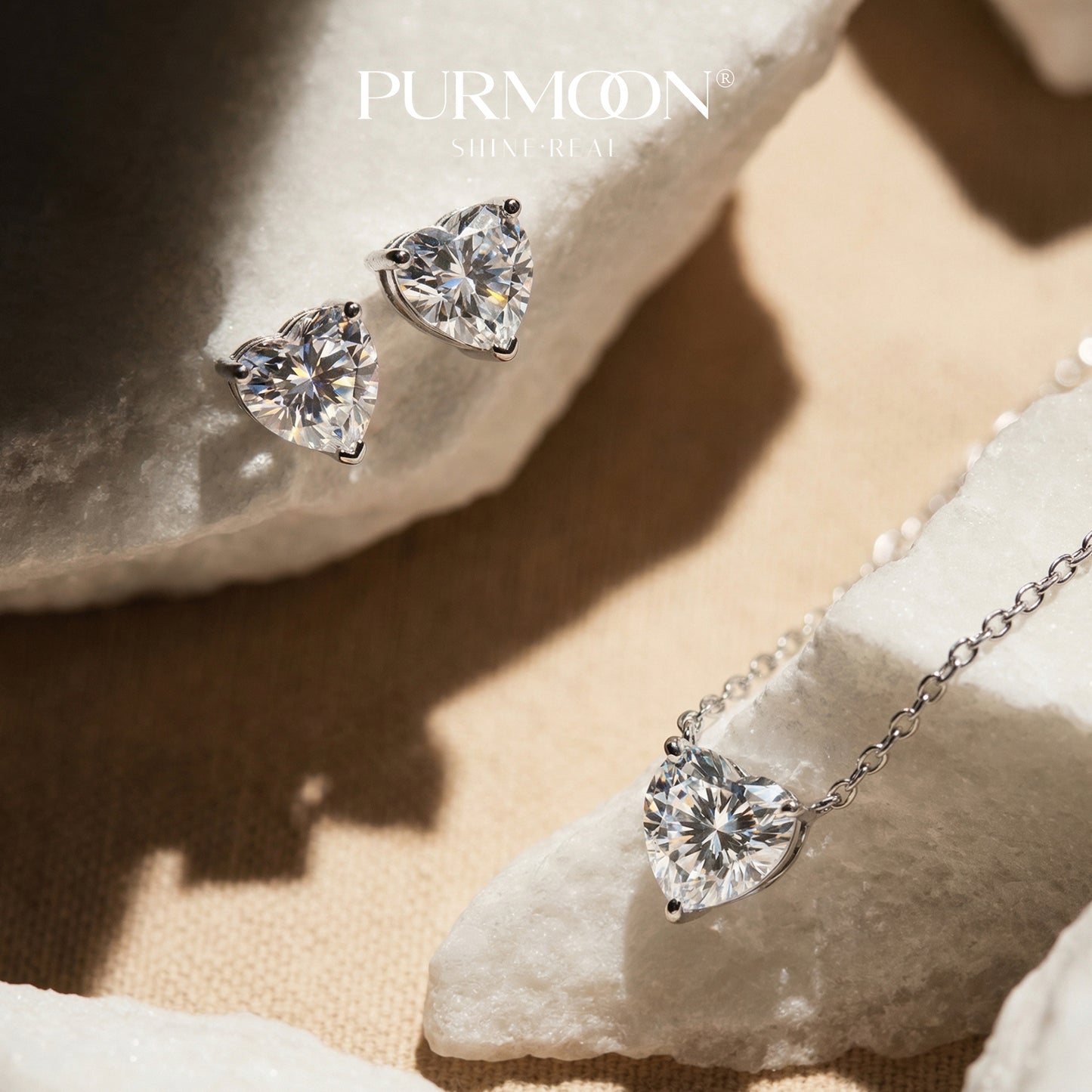 Heartlight Studs
