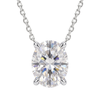 Oval Spark Necklace