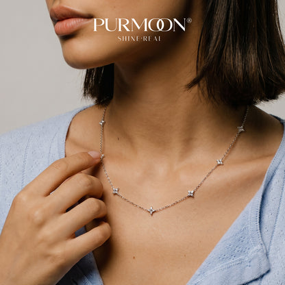 Clover Spark Necklace